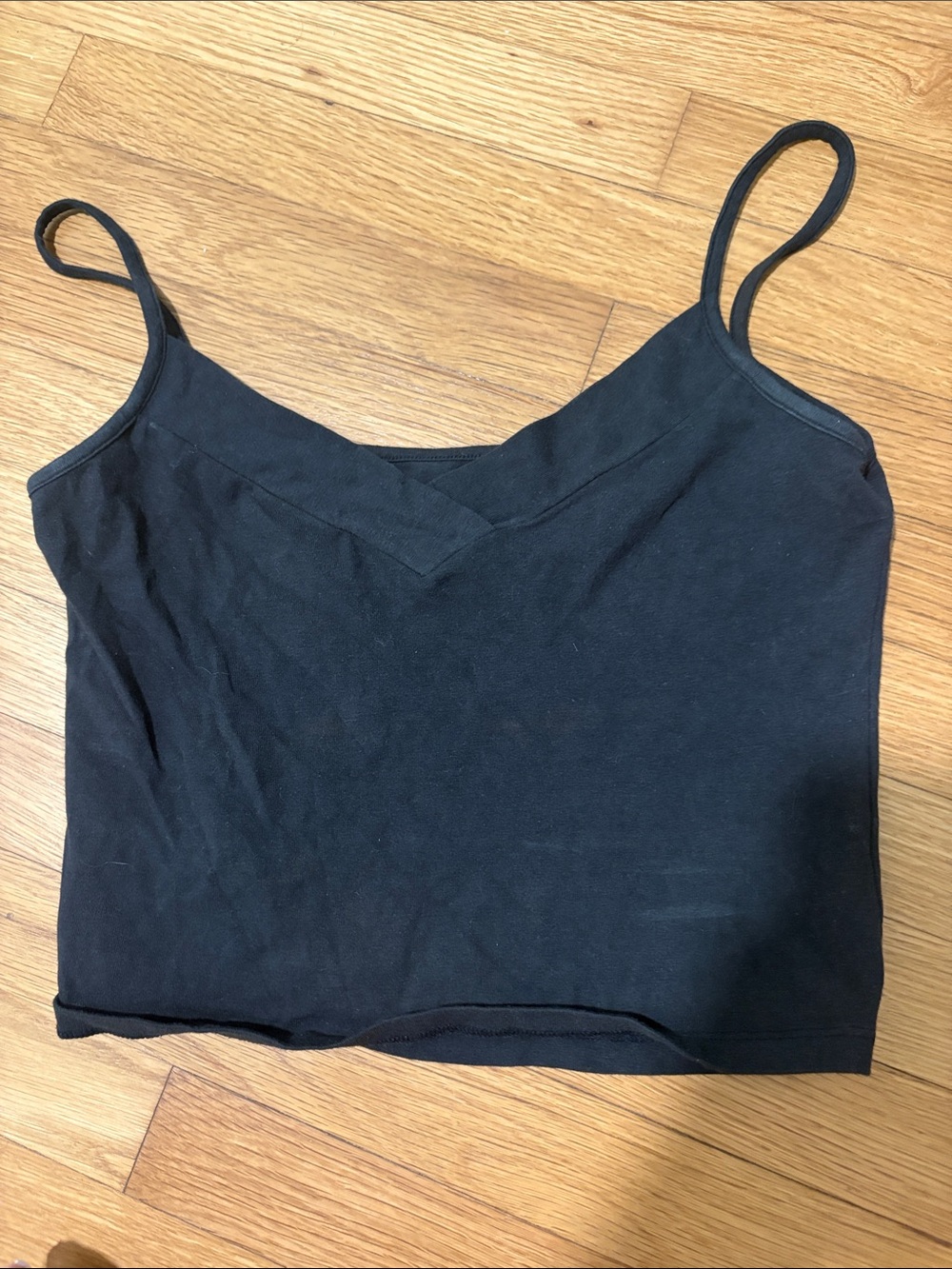 Brandy Melville Black V-Notch Cami Top